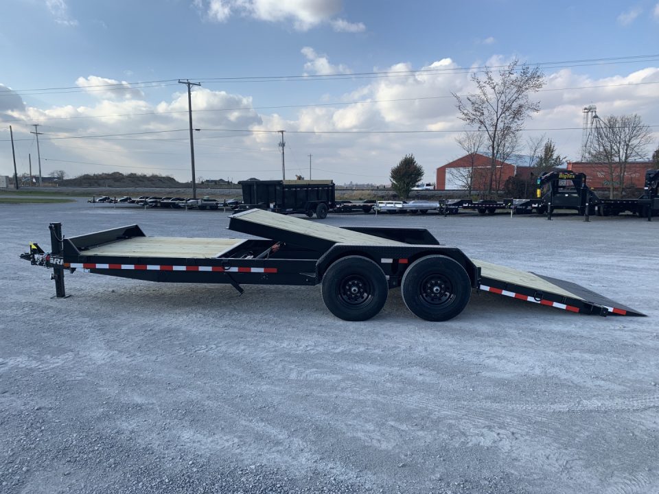 New 2026 Rice Trailers RPTH22 (82" X 22') 14K Partial Tilt Equipment Trailer