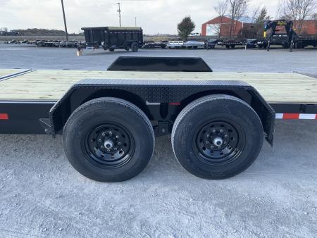 New 2026 Rice Trailers RPTH22 (82" X 22') 14K Partial Tilt Equipment Trailer