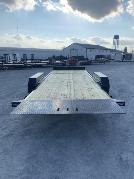 New 2026 Rice Trailers RPTH22 (82" X 22') 14K Partial Tilt Equipment Trailer