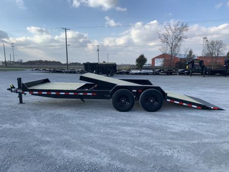 New 2026 Rice Trailers RPTH22 (82" X 22') 14K Partial Tilt Equipment Trailer