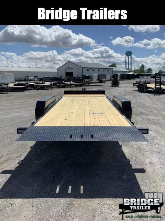 New 2026 Rice Trailers RPTH20 (82" X 20') 14K Partial Tilt Equipment Trailer