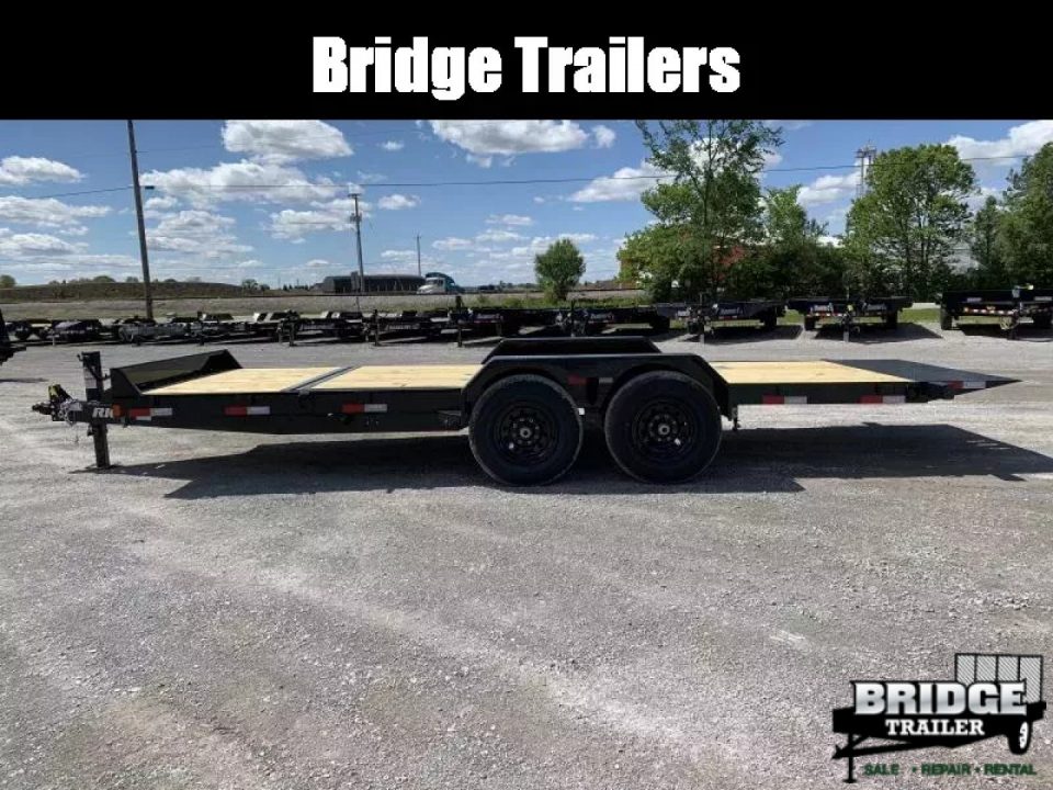 New 2026 Rice Trailers RPTH20 (82" X 20') 14K Partial Tilt Equipment Trailer