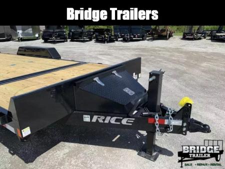 New 2026 Rice Trailers RPTH20 (82" X 20') 14K Partial Tilt Equipment Trailer