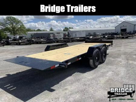 New 2026 Rice Trailers RPTH20 (82" X 20') 14K Partial Tilt Equipment Trailer