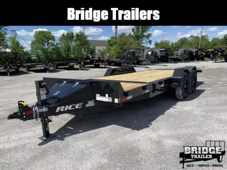 New 2026 Rice Trailers RPTH20 (82  X 20') 14K Partial Tilt Equipment Trailer