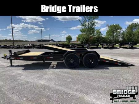 New 2026 Rice Trailers RPTH20 (82" X 20') 14K Partial Tilt Equipment Trailer