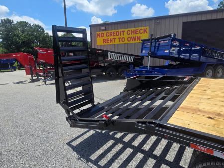 New 2026 DELUXE 20K 20+5 DUAL TANDEM GOOSENECK DECKOVER EQUIPMENT HAULER