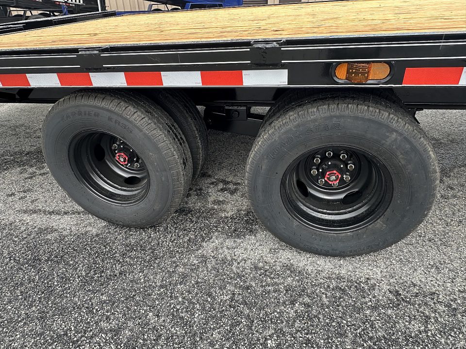 New 2026 DELUXE 25+5 20K DUAL TANDEM GOOSENECK DECKOVER EQUIPMENT HAULER WITH MEGA RAMPS