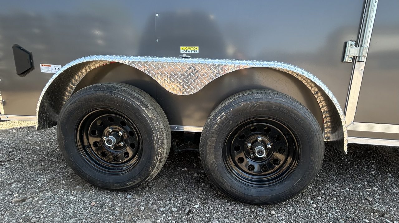 New 2026 Family Trailer 6x12 Tandem Axles Cargo / Enclosed Trailer-Basic Pkg-