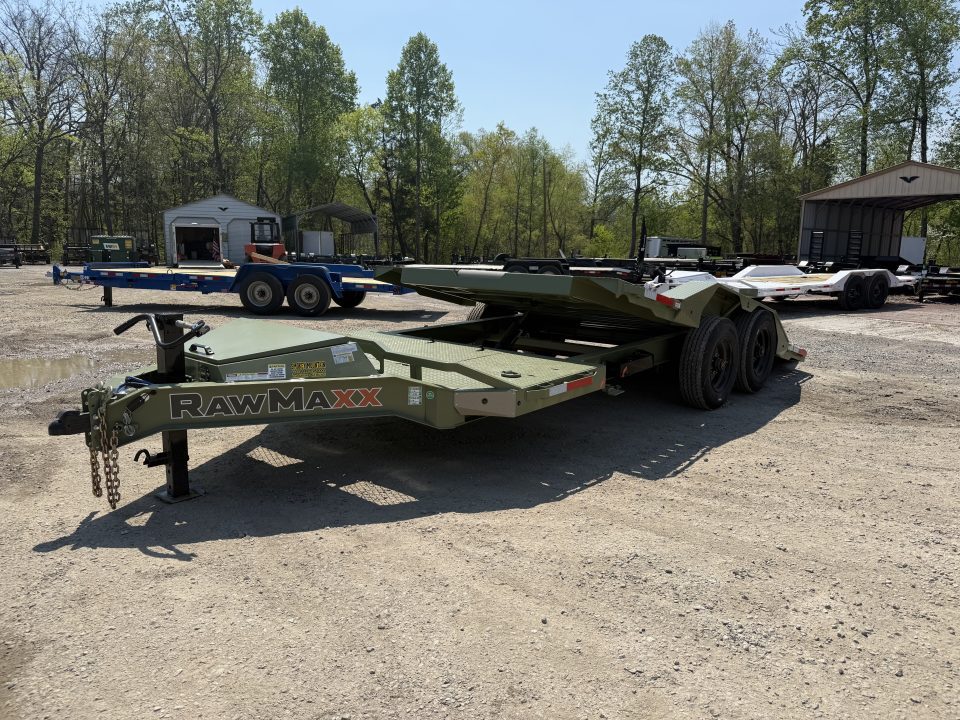 New 2026 RawMaxx 20K GTX 102X20 TILT Equipment Trailer