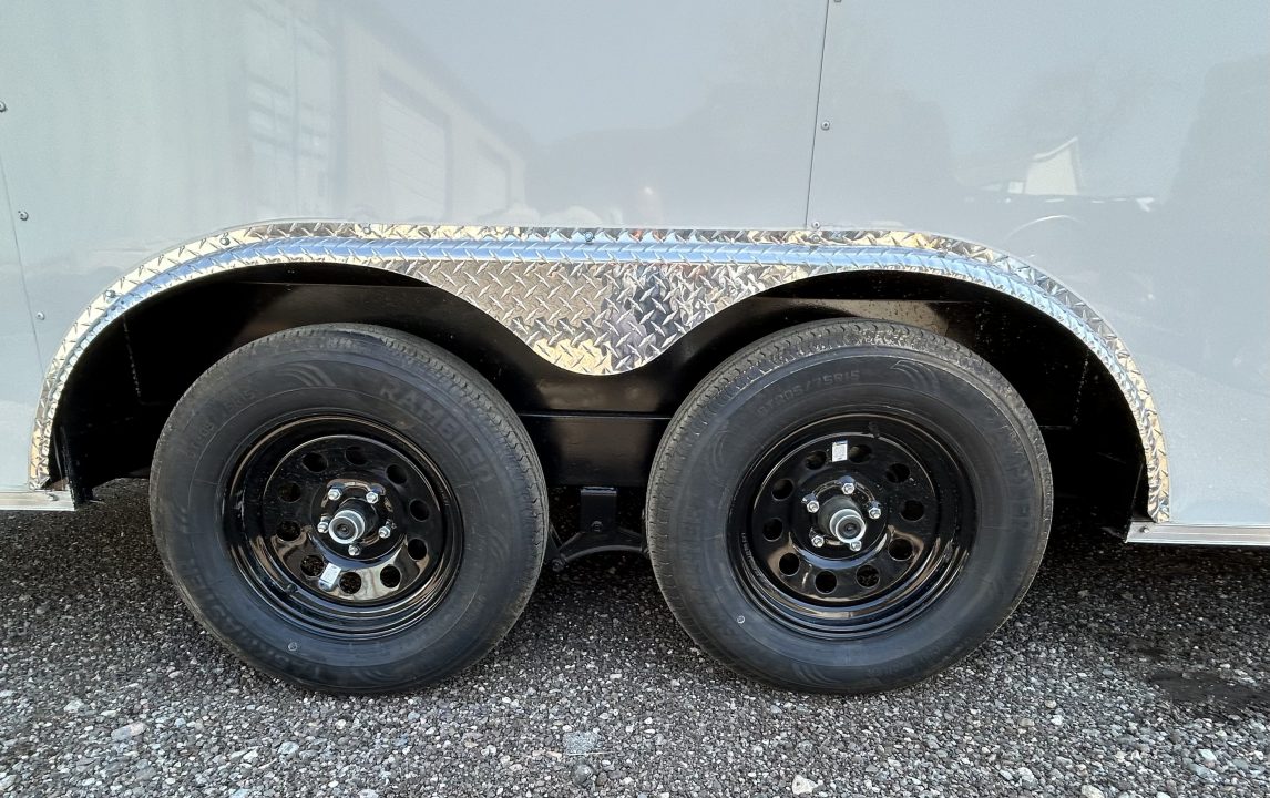 New 2026 Family Trailer 8.5x16 Tandem Axles Cargo / Enclosed Trailer-Basic Pkg