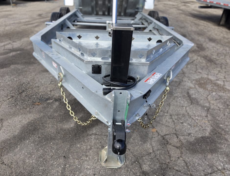 New 82 X 14 GALVANZED DUMP 58" SIDES 8 K AXLES HYDRAULIC JACKS 2026 TRUIUMPH