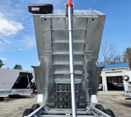 New 82 X 14 GALVANZED DUMP 58" SIDES 8 K AXLES HYDRAULIC JACKS 2026 TRUIUMPH