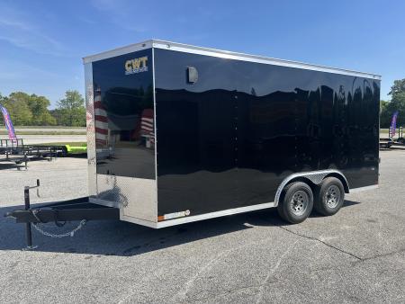 New 2026 COVERED WAGON 8.5X16 10K TANDEM AXLE ENCLOSED TRAILER WITH POLYCORE SIDING