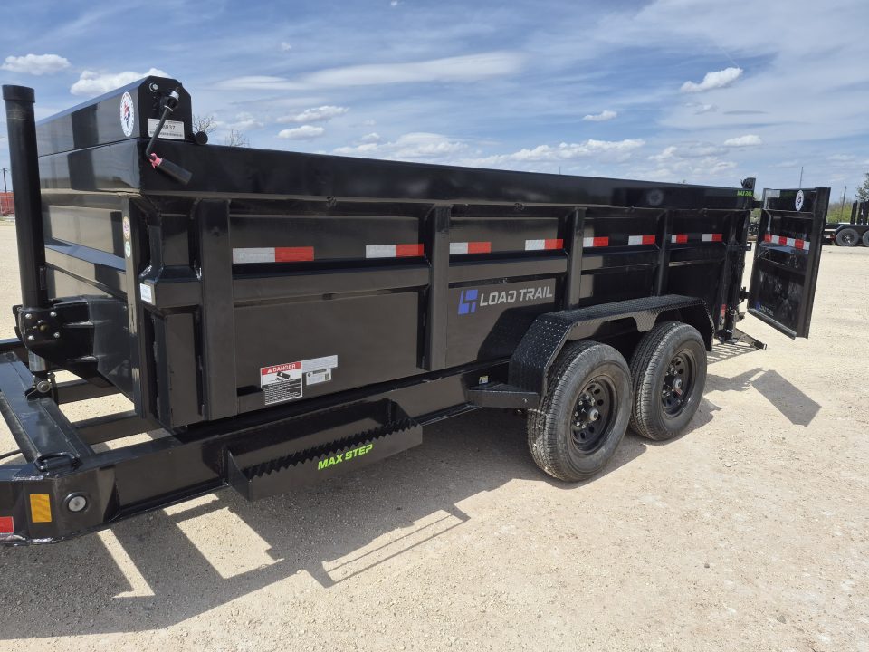 New 2026 Load Trail 14' 14K 36" Sided Dump Trailer