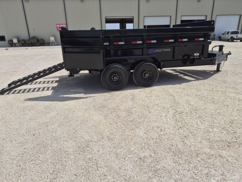 New 2026 Load Trail 14' 14K 36" Sided Dump Trailer