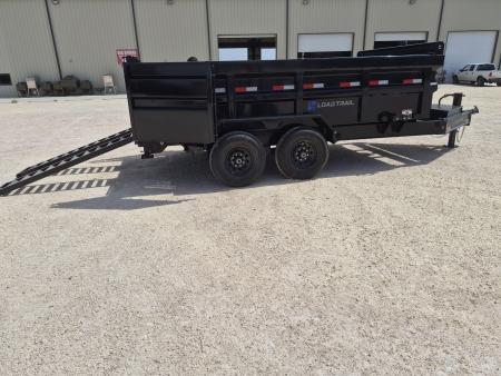 New 2026 Load Trail 14' 14K 36" Sided Dump Trailer