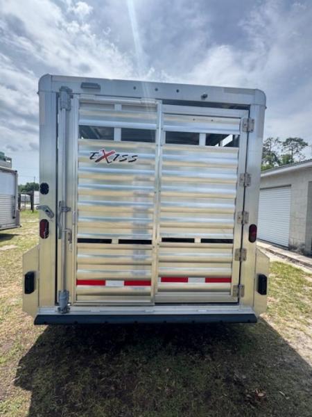 Used 2024 EXISS Stock / Stock Combo Trailer 716 BP w/Tack Room