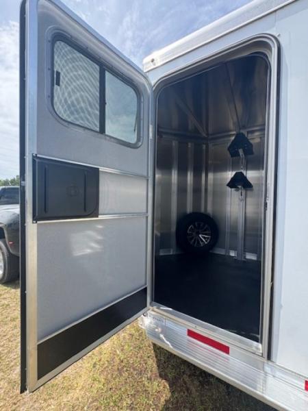 Used 2024 EXISS Stock / Stock Combo Trailer 716 BP w/Tack Room
