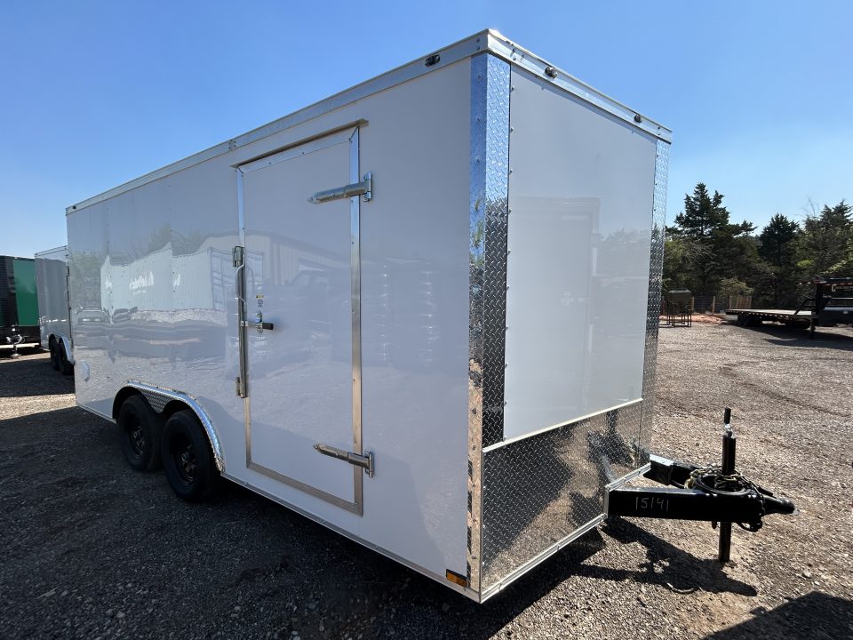 New 2026 Family Trailer 8.5x16 Tandem Axles Cargo / Enclosed Trailer-Basic Pkg