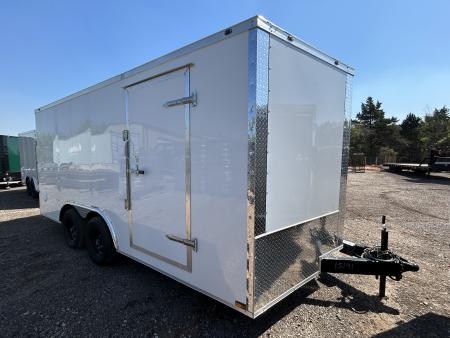 New 2026 Family Trailer 8.5x16 Tandem Axles Cargo / Enclosed Trailer-Basic Pkg