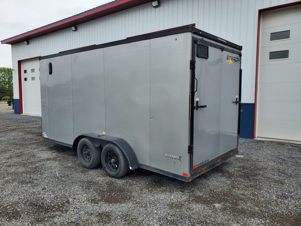 Used 2022 Stealth Trailers Cargo / Enclosed Trailer / 7' x 16' / 6990 GVWR