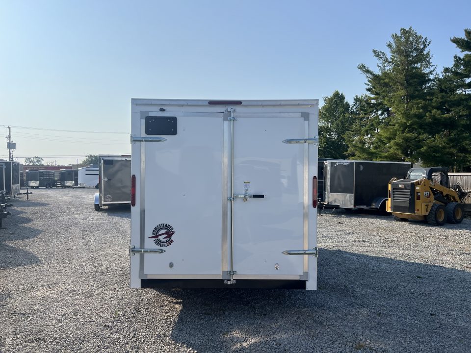 New 2026 Homesteader Trailer 7x16x6'6" Intrepid Swing Door Package Cargo / Enclosed Trailer