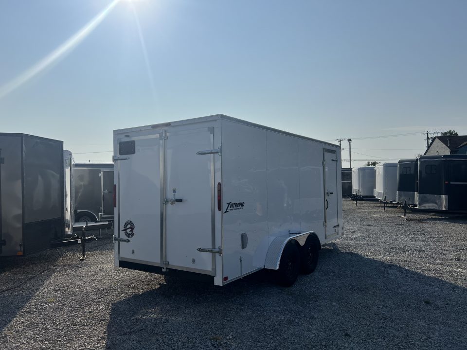 New 2026 Homesteader Trailer 7x16x6'6" Intrepid Swing Door Package Cargo / Enclosed Trailer