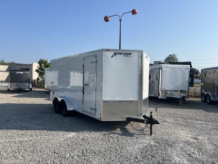 New 2026 Homesteader Trailer 7x16x6'6  Intrepid Swing Door Package Cargo / Enclosed Trailer