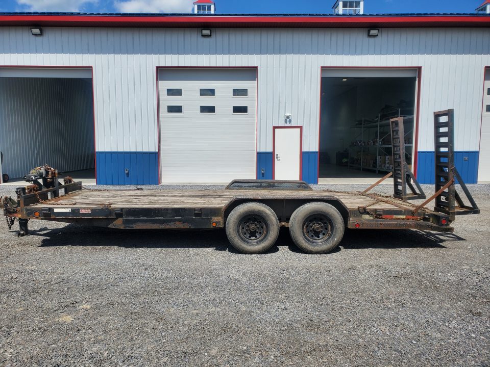 Used 2010 Carry-On Equipment Trailer / 82" x 20' / 14000 GVWR