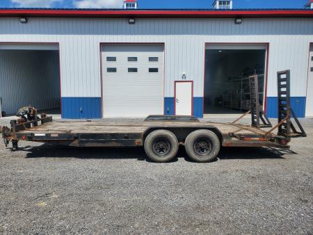 Used 2010 Carry-On Equipment Trailer / 82  x 20' / 14000 GVWR