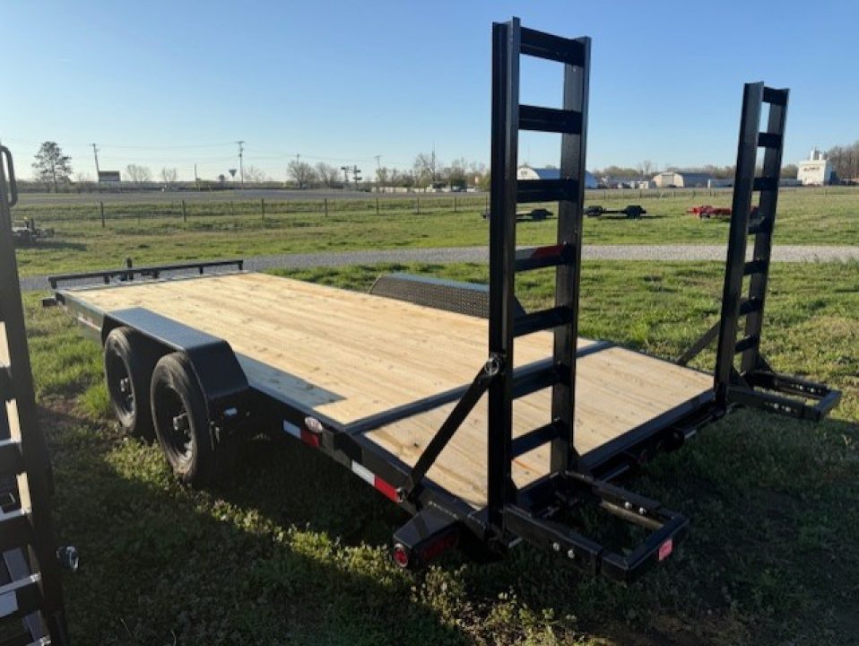 New 2026 PJ Trailers PJ EQUIPMENT HAULER (CD) 14K 20' W/ FOLD UP RAMPS Equipment Trailer