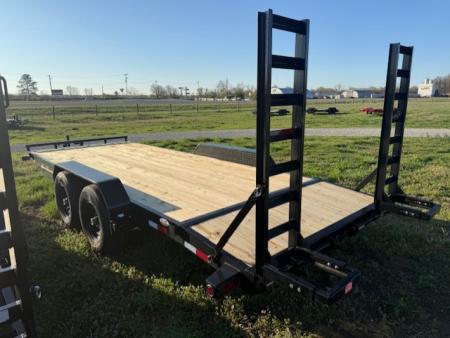 New 2026 PJ Trailers PJ EQUIPMENT HAULER (CD) 14K 20' W/ FOLD UP RAMPS Equipment Trailer