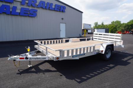 New 2026 DCT 83 x14ft Aluminum Utility Trailer