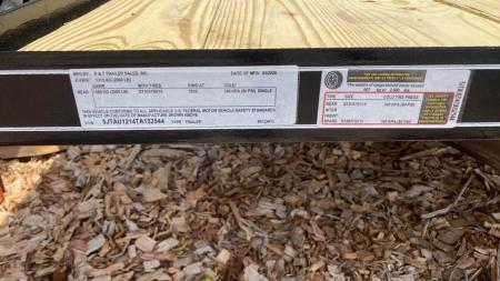 New 2026 P & T Trailers 6.5x12 Utility Trailer
