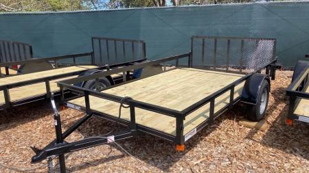 New 2026 P & T Trailers 6.5x12 Utility Trailer