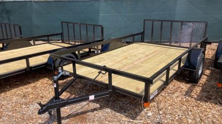 New 2026 P & T Trailers 6.5x12 Utility Trailer