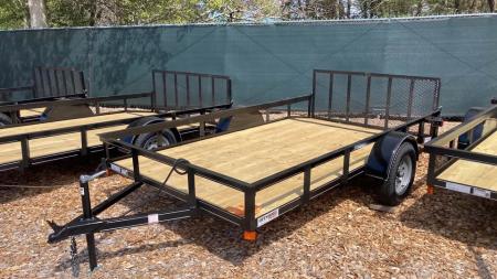 New 2026 P & T Trailers 6.5x12 Utility Trailer