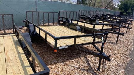 New 2026 P & T Trailers 6.5x12 Utility Trailer