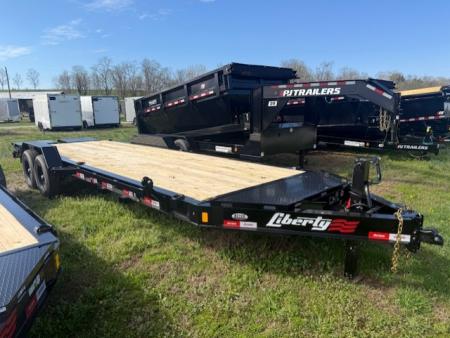 New 2026 Liberty 83”x24’ 15.4K EQUIPMENT TRAILER W/ MAMMOTH RAMPS Equipment Trailer