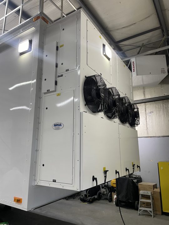 New 53' Custom Data Systems & Analysis Enclosed Office Trailer