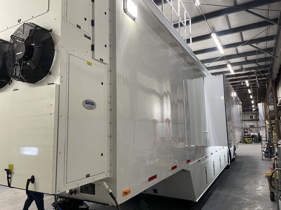 New 53' Custom Data Systems & Analysis Enclosed Office Trailer