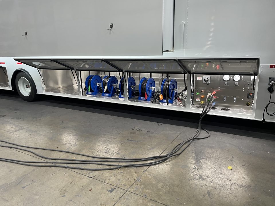 New 53' Custom Data Systems & Analysis Enclosed Office Trailer