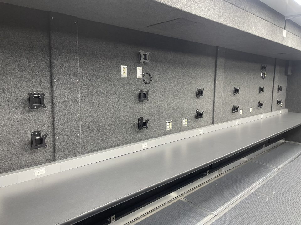 New 53' Custom Data Systems & Analysis Enclosed Office Trailer