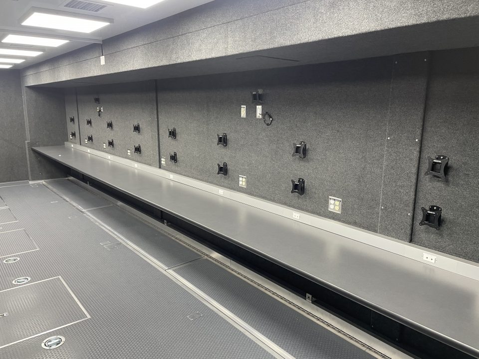 New 53' Custom Data Systems & Analysis Enclosed Office Trailer