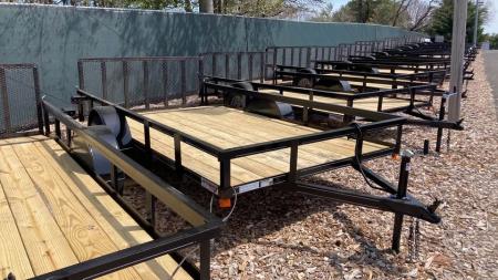 New 2026 P & T Trailers 6.5x12 Utility Trailer