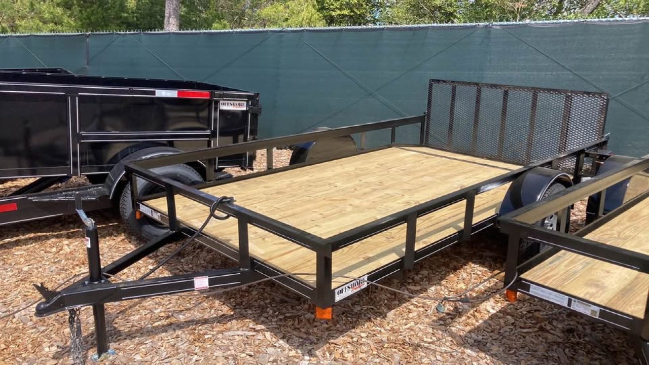 New 2026 P & T Trailers 6.5x12 Utility Trailer