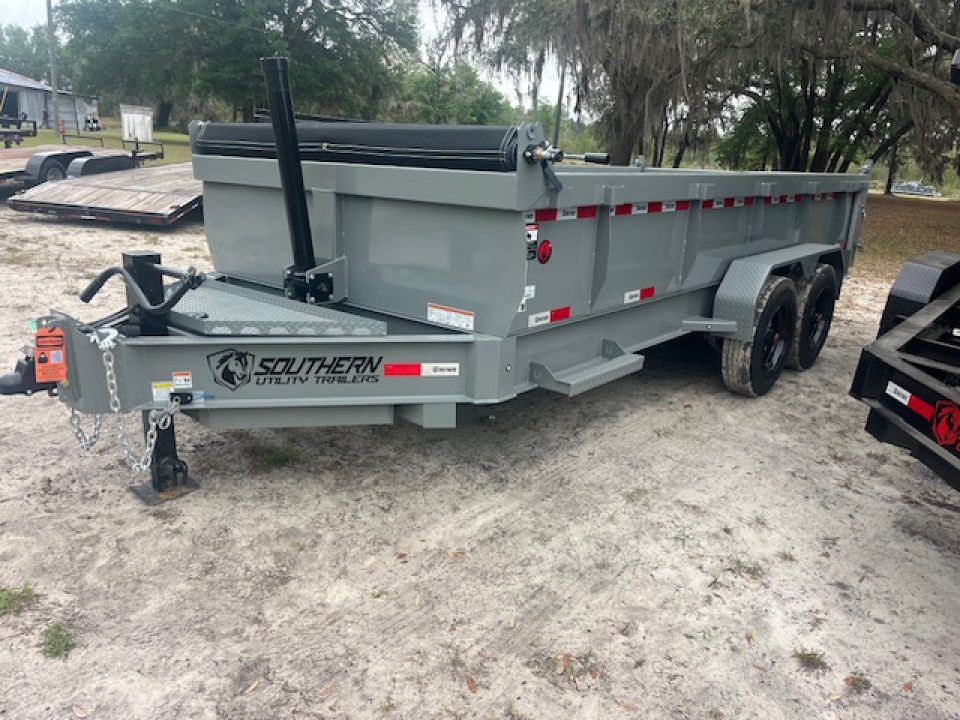 New 2026 Southern Utility 7 X 16 X 2 16K TELESCOPIC DUMP TRAILER
