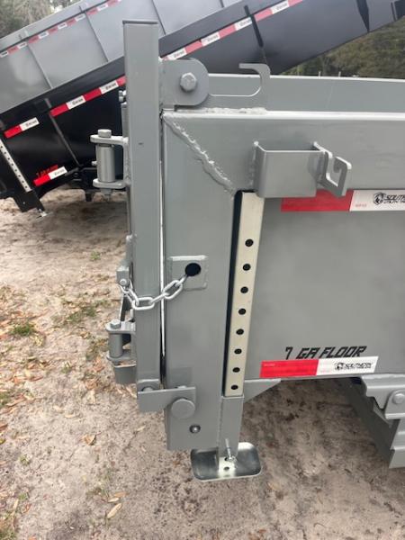 New 2026 Southern Utility 7 X 16 X 2 16K TELESCOPIC DUMP TRAILER