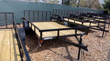 New 2026 P & T Trailers 6.5x12 Utility Trailer